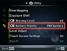 Battery Priority