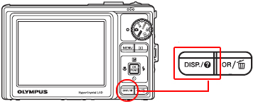 DISP. button.